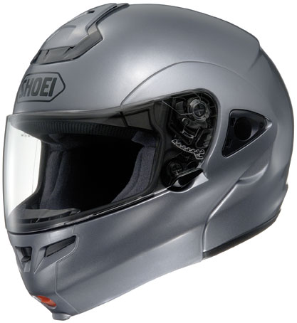 SHOEI MULTITEC PEARL GREY MET.