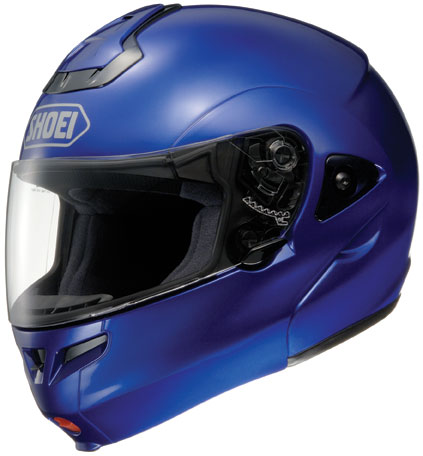 SHOEI MULTITEC ROYAL BLUE MET.