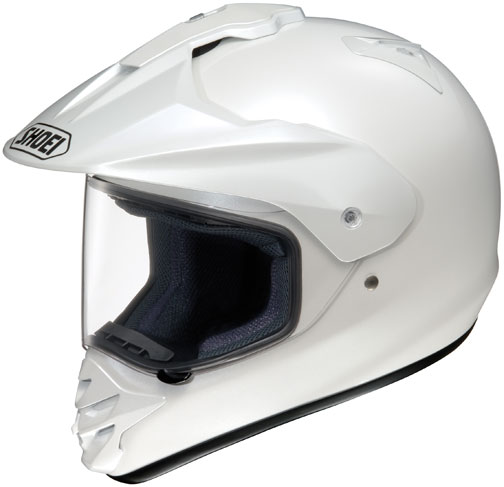 SHOEI HORNET DS CRYSTAL WHITE