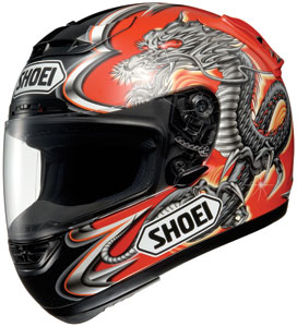 SHOEI X-11 KIYONARI TC1 RED