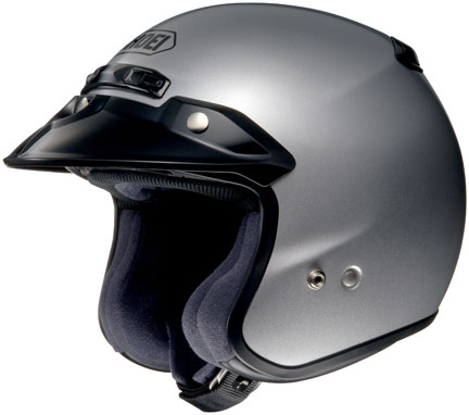 SHOEI RJ PLATINUM R LT.SILVER