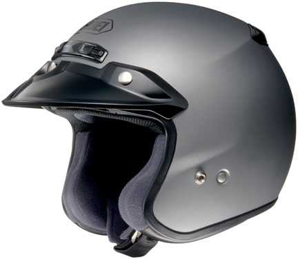 SHOEI RJ PLATINUM R MATTE GREY